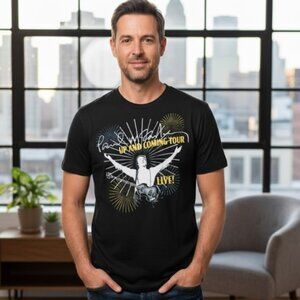 Paul McCartney Concert T Shirt Vintage 2010 Up And Coming Tour Live Mens XL